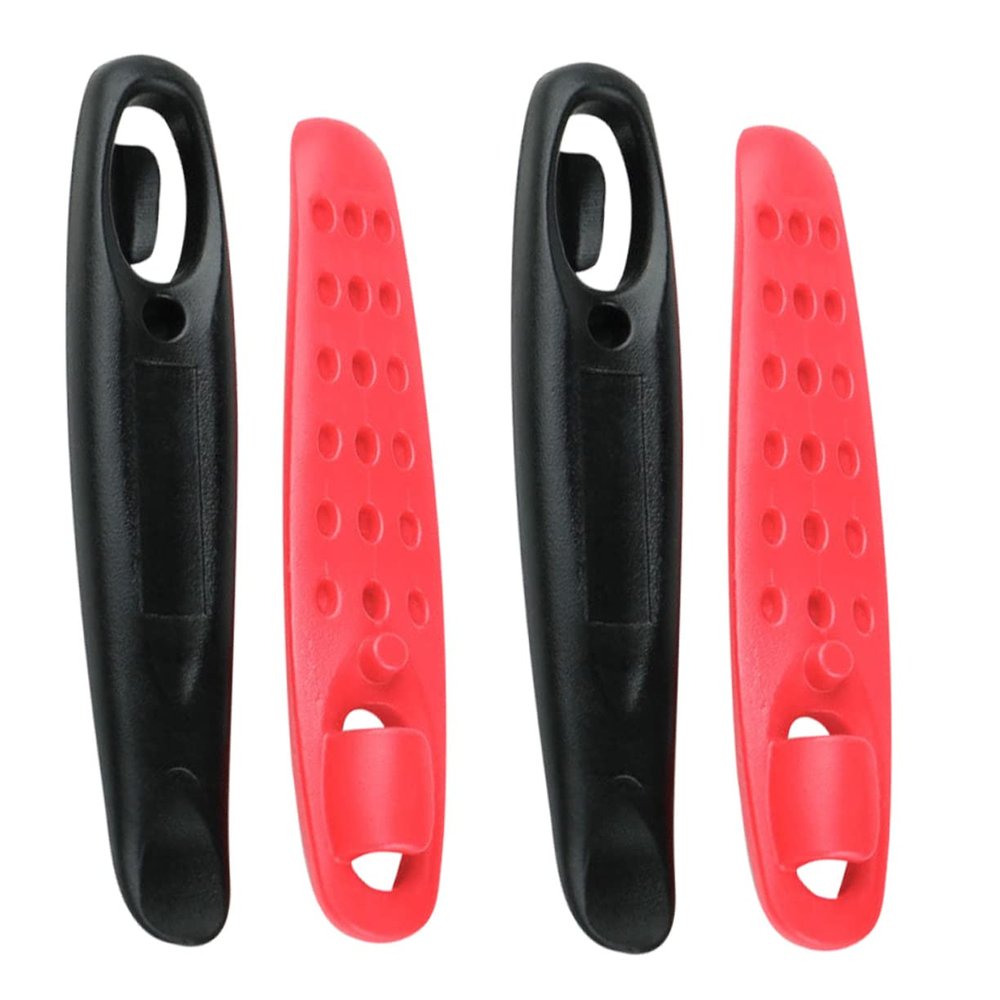 Plastic Bicycle Tire Levers, 4-Piece Set for Repairs