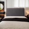 DOSYCOVUR Velvet Headboard Cover for King Size and Double Beds, Washable Stretch Cover, 240 cm view 1