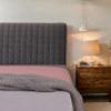 DOSYCOVUR Velvet Headboard Cover for King Size and Double Beds, Washable Stretch Cover, 240 cm view 2