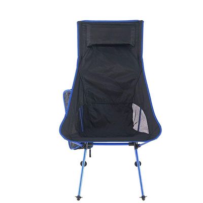 Snowflyk Portable Folding Moon Chair for Camping and Outdoor Leisure, Lightweight Aluminum Frame, Beach Chair with Fabric