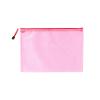 Mesh Zipper File Bag, Red, A3 (43 × 30.5 cm) view 1