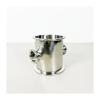 ICXLPMC 4" × 4" × 1.5" × 1.5" Short-Type Tri-Clamp 4-Way Pipe Connector, Tri-Clamp-Style Cross, SS304 view 1