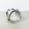 ICXLPMC 4" × 4" × 1.5" × 1.5" Short-Type Tri-Clamp 4-Way Pipe Connector, Tri-Clamp-Style Cross, SS304 view 3