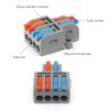 1/5/10 PCS Fast-Wiring Cable Connectors, Compact Splitter Electrical Conductors, Push-In Home Terminal Block ICXLPMC (M-F12, One Size) view 4