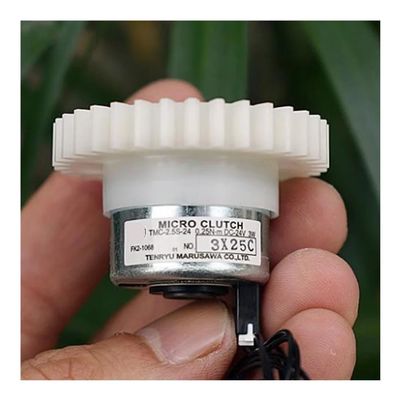 DC 24V 3W Electromagnetic Alignment Clutch, High Torque 0.35 N·m, for Printer Accessories ICXLPMC