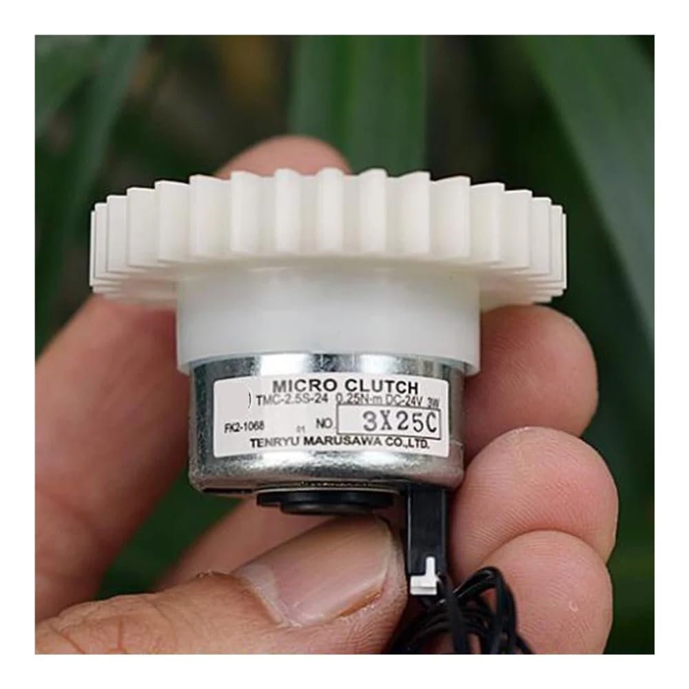 DC 24V 3W Electromagnetic Alignment Clutch, High Torque 0.35 N·m, for Printer Accessories ICXLPMC