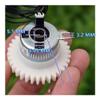 DC 24V 3W Electromagnetic Alignment Clutch, High Torque 0.35 N·m, for Printer Accessories ICXLPMC view 4