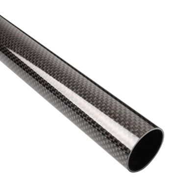CHZDPP High-Strength Carbon Fiber Round Tube, Customizable Hollow Shaft, 11 x 6 x 1000 mm