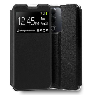 Cool Flip Cover for Oppo A80 5G, Smooth, Black
