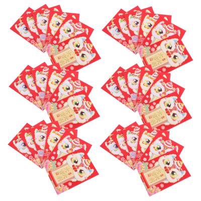 CAXUSD 36-Piece Festive Red Envelopes for Chinese New Year