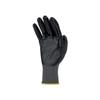 U-Power Valzer Work Gloves, Accident Protection, Polyester Support, Nitrile Coating, Mechanical Risk Protection, Gray, Size 11/XXL view 2