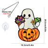 Halloween Acrylic Sun Catcher Signs, Halloween Ornament, Acrylic Window Decor view 4