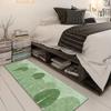 QQrunner Non-Slip Hallway Runner Rug, 50 x 450 cm, Vintage, Washable, Green view 2