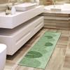 QQrunner Non-Slip Hallway Runner Rug, 50 x 450 cm, Vintage, Washable, Green view 3