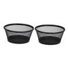 HAPINARY 4-Piece Mesh Paper Clip Dispenser Set, Practical Desk Organizer for Office and Home view 1