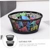 HAPINARY 4-Piece Mesh Paper Clip Dispenser Set, Practical Desk Organizer for Office and Home view 3
