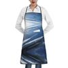 ESNAIUVCD Unisex Fighter Jets Apron for Adults, White, One Size view 1