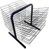 FLTRGO Mobile Art Drying Rack with Wire Shelves, Black view 1
