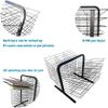FLTRGO Mobile Art Drying Rack with Wire Shelves, Black view 3