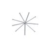 Long Wood Nails, Straight High-Strength Steel Nails, 1.5 × 25 mm–2.0 × 40 mm (3.5 × 30 mm Drywall Nail) view 2