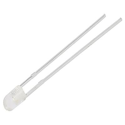 2x 304YC2J-2BD 3 mm Yellow LED, 1000 mcd, 30°, Convex Front, LUCKYLIGHT