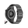 22 mm Titanium Watch Band Compatible with Huawei Watch 4/4 Pro, GT 4/3 Pro (46 mm), and Amazfit Balance/GTR 4/3/2 (47 mm), Black view 2
