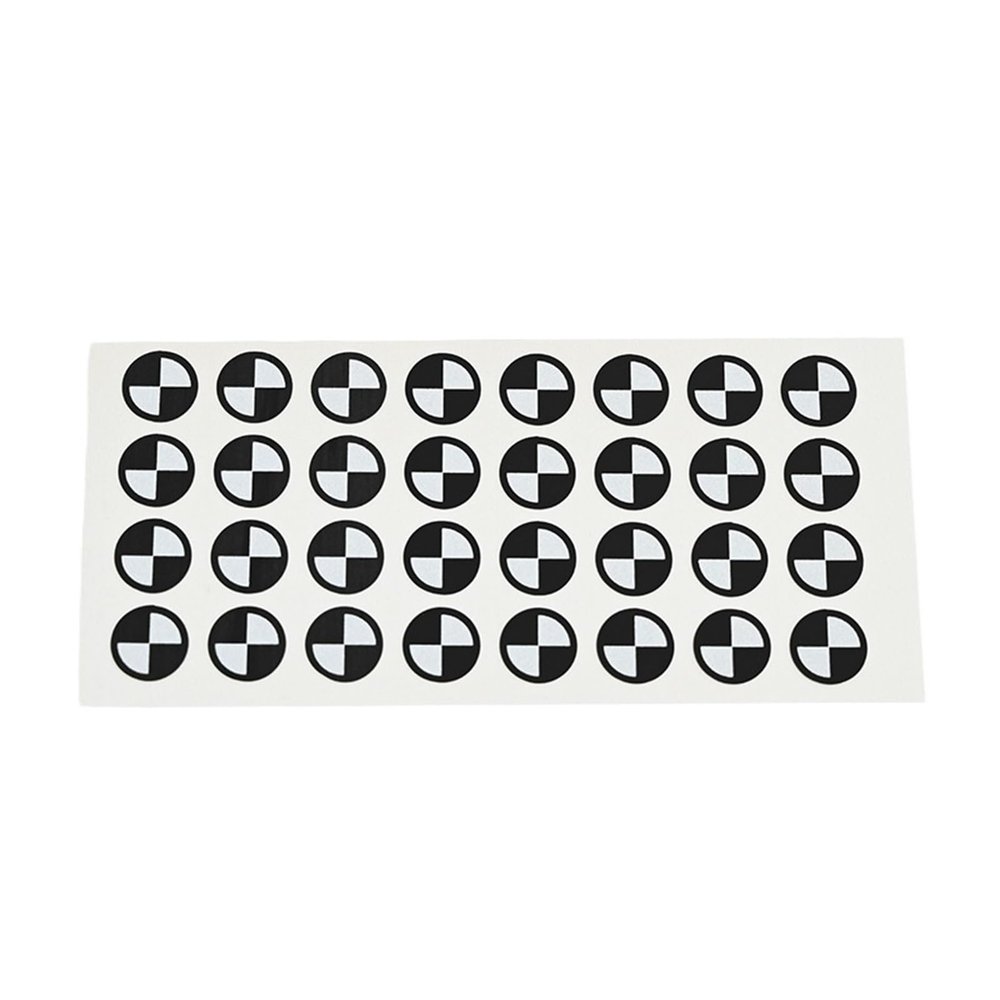 3D Scanner Tracking Markers, 9 mm Inner / 12 mm Outer