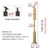 Adjustable Iron Baluster for Stairs, Gold Finish, 90 cm view 2