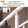 Adjustable Iron Baluster for Stairs, Gold Finish, 90 cm view 3