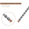 SUQIN SDS Plus 16 mm x 200 mm 4-Cutter Carbide Hammer Drill Bit view 3