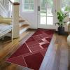 PaGuvFng Indoor/Outdoor Runner Rug 70 x 350 cm, Washable Area Rug for Kitchen, Entryway, Living Room, Bedroom, Laundry Room, Terrace and Balcony view 2