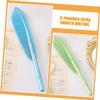 GRIRIW 12-Piece Colorful Refillable Gel Pens with Feather-Shaped Tips for School, Office, and Everyday Use view 4
