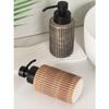 Ceramic Soap Dispenser, Brown, 400 ml view 3