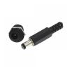 JRBJWYVV 100-Piece DC-022 12V 3A Male Plugs and Female Panel-Mount Sockets, 5.5 × 2.1 mm view 1