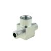 CZAOINCU 304 Stainless Steel 4-Way Pipe Fitting, Tee/Elbow, Female/Male Thread, 1/8, 1/4, 3/8, 1/2 view 1