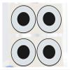 Tracking Point Scan Markers for 3D Scanners, 10 Points, 30 mm Inner, 60 mm Outer, Reflective Markers, 3 mm Positioning Targets view 1