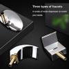 Waterfall Roman Tub Faucet Set, Solid Brass, 3-Hole Deck-Mount with Hand Shower view 2