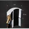 Waterfall Roman Tub Faucet Set, Solid Brass, 3-Hole Deck-Mount with Hand Shower view 4