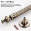 Blazea Vintage Barn Door Pull Handle, Stainless Steel, Bronze, 25 cm view 4