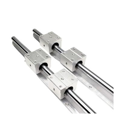 QMKADFQXF CNC Linear Guide Rail SBR12 with SBR12UU Carriage, 800 mm