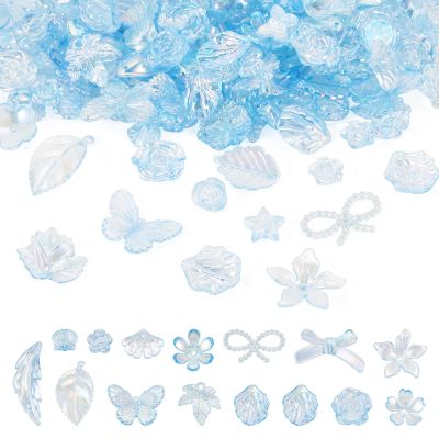Spritewelry 100 g Acrylic Beads and Charms for Jewelry Making