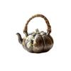 LAPADULA Ceramic Tea Kettle with Pumpkin Handle view 1