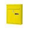 YZMJXNYY Large Weatherproof Wall-Mount Mailbox with Lock, Yellow view 1