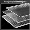 GRRICEPL Room Divider Privacy Screen, Translucent Glass Partition for Bathroom or Entryway, White, 60 x 90 cm view 4