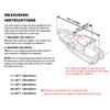 Waterproof 420D Boat Cover for 3–4.2 m Bass Boats, UV-Resistant, 4.2 x 5.2 m view 2