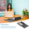 BELLIFFY 14-Inch PU Leather Laptop Bag and Stand for Laptop and Tablet view 2