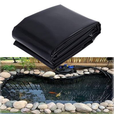 HDPE Pond Liner 1 × 1 m, Flexible and Easy to Cut, for Garden Ponds, Water Features, and Fountains