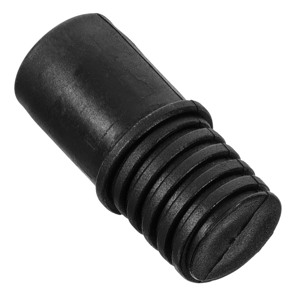 Healeved Plastic Threaded Adapter for Broom Handle and Mop, Black