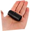 Healeved Plastic Threaded Adapter for Broom Handle and Mop, Black view 2