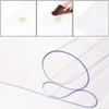 Transparent PVC Floor Protection Mat for Hard Floors, 1.5 mm Thick, Cuttable (110 x 250 cm) view 3